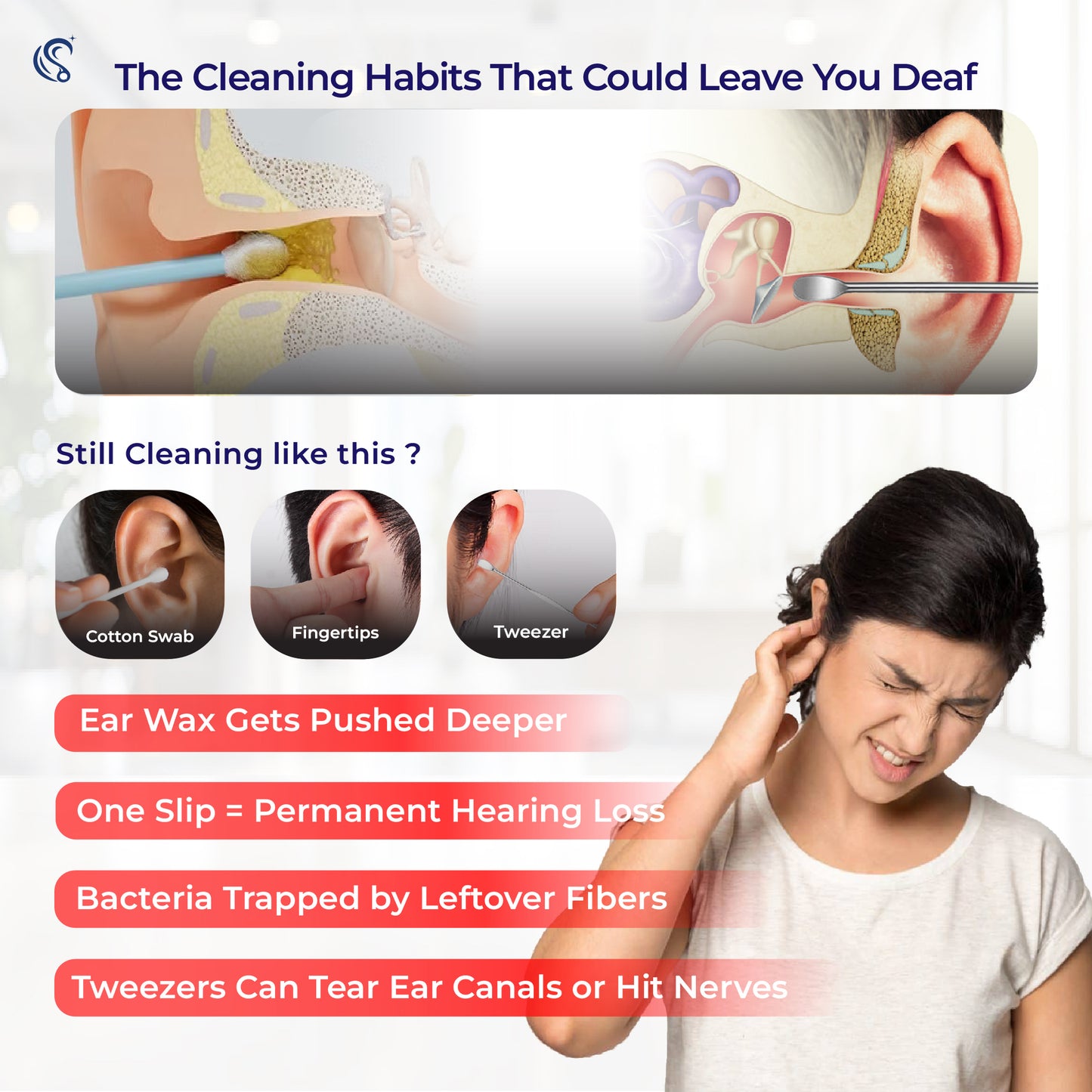 Hd Visual Ear Wax Cleaner- "Safe, Precise, Painless"