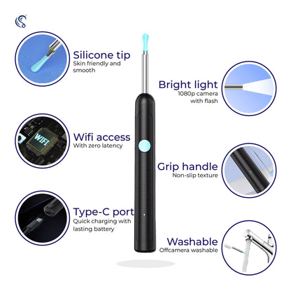 Hd Visual Ear Wax Cleaner- "Safe, Precise, Painless"